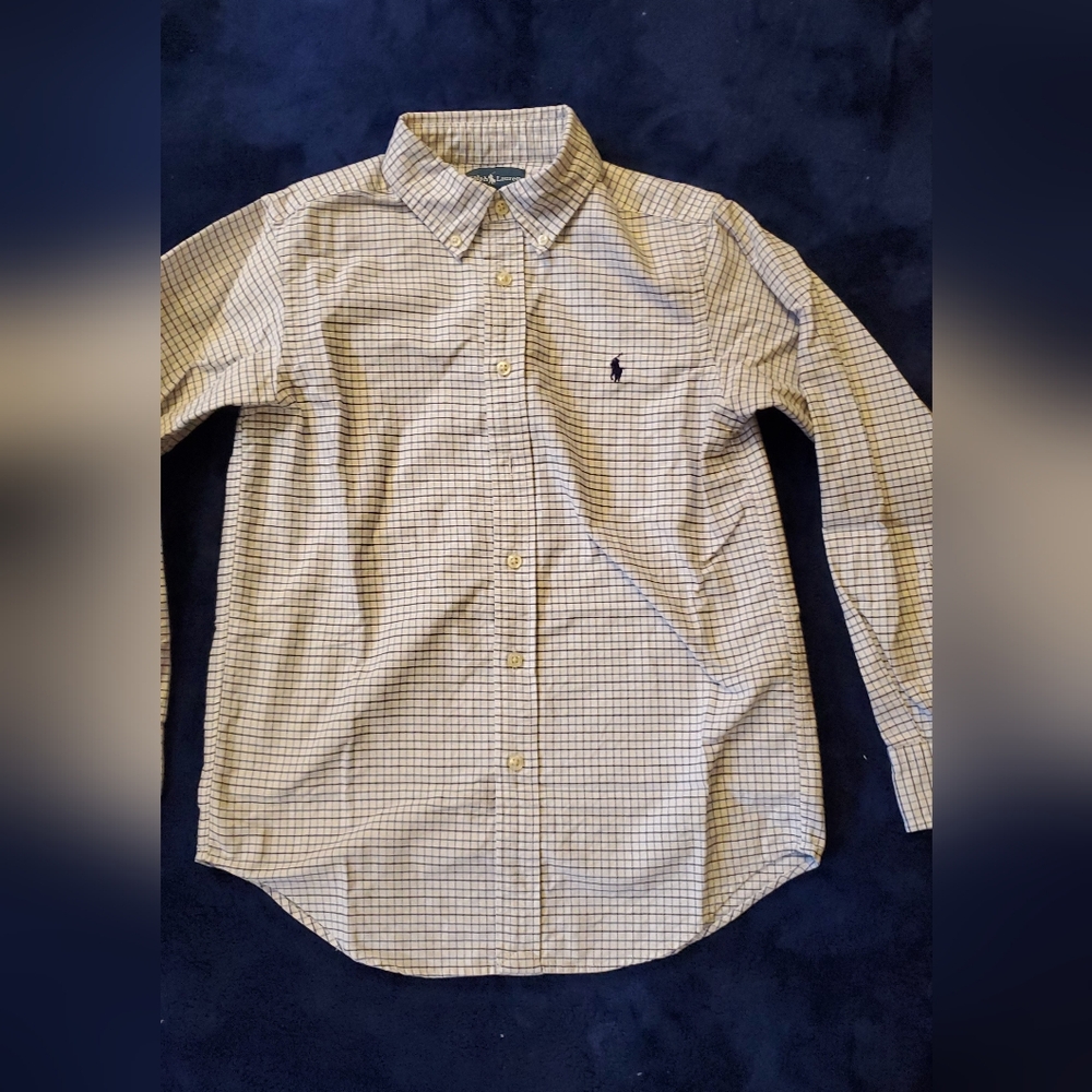 Ralph Lauren Plaid Button-Up Shirt